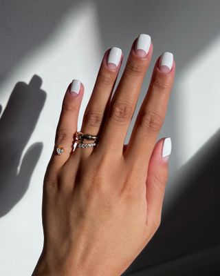 @iramshelton half-moon manicure