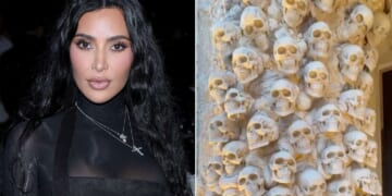 Kim Kardashian Shares Look at Skull-Themed Halloween Home Décor: Photos