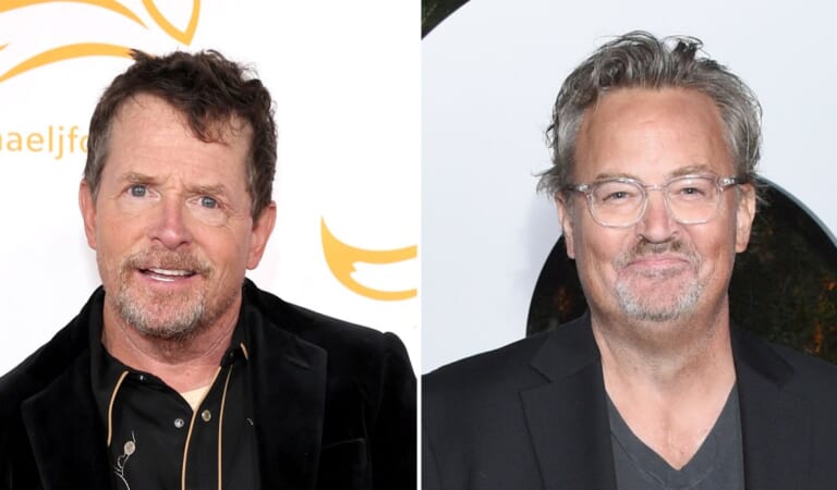 Matthew Perry Donated ‘Big Fat Check’ to Michael J. Fox Foundation