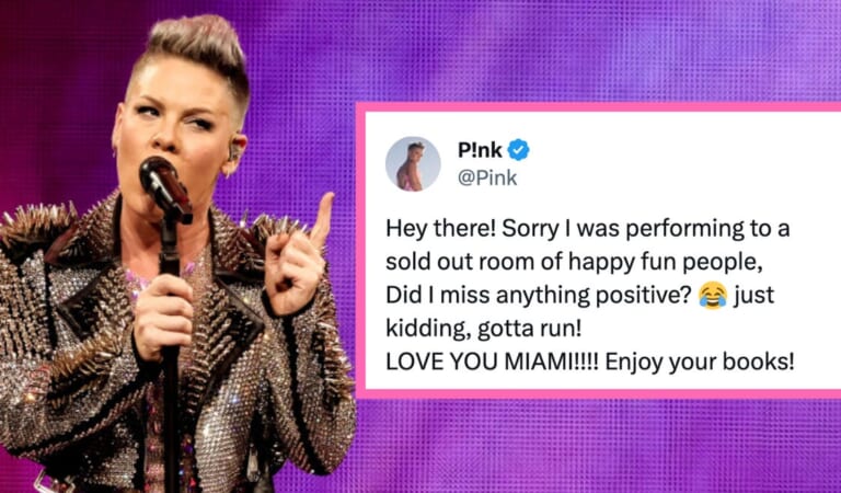 Fans Are Praising Pink For Giving Out 2,000 Banned Books In Florida Amid Online Backlash
