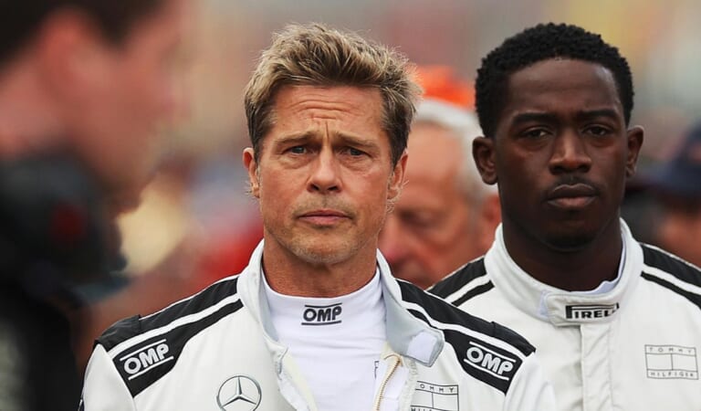 Brad Pitt ‘Amazed’ Formula 1 Racers With Stunt Driving in New Biopic