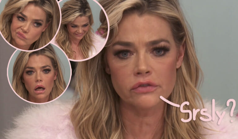 Fans Call Out Denise Richards For Acting Like A ‘Hot F**king Mess’ During RHOBH Return! Watch!