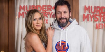 Adam Sandler and Jennifer Aniston Friendship Pictures