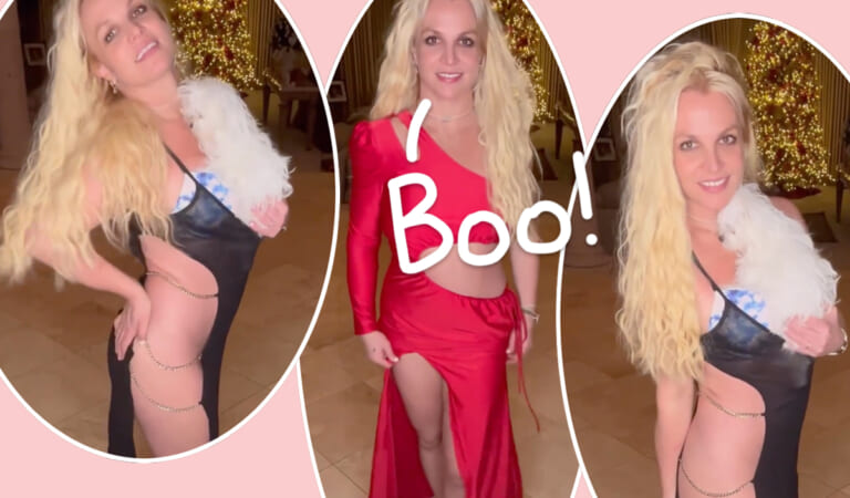 Britney Spears Loses Underwear For Trio Of Halloween Outfits! Look!