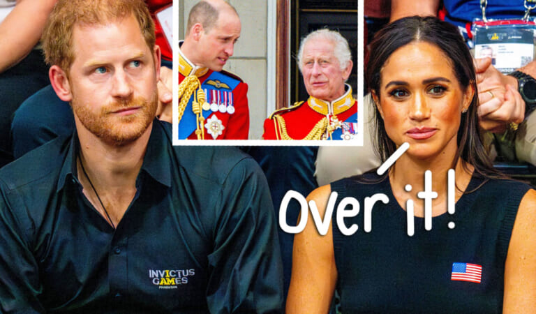 Forget Peace! Meghan Markle ‘Doesn’t Want Anything To Do With’ Royal Family!