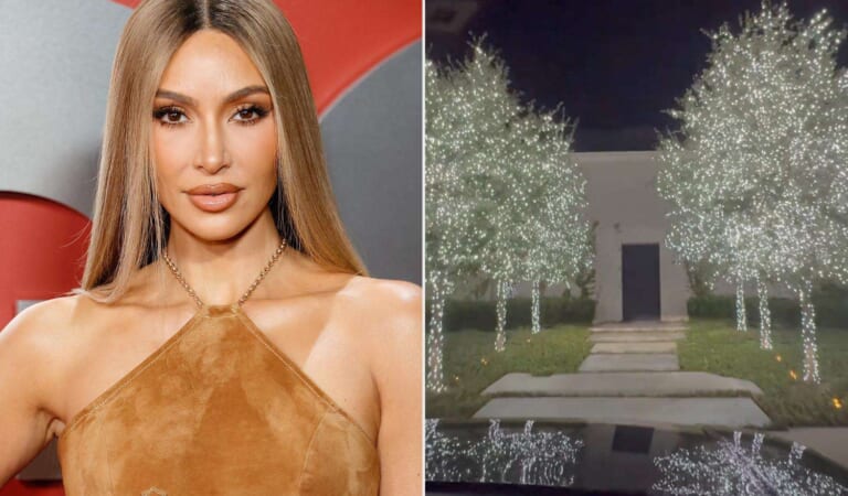Kim Kardashian Reveals Dazzling Decorations at Her L.A. Home