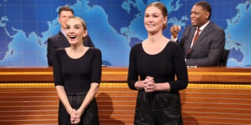 'SNL' Recap: Julia Stiles Recreates 'Save the Last Dance' Performance