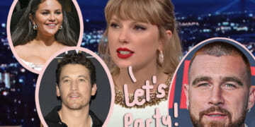 Taylor Swift Seemingly Ditches Time Gala To Celebrate Birthday With Selena Gomez & Miles Teller!