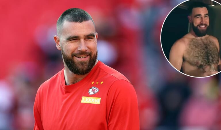 Steamy Video of Travis Kelce at the Spa Goes Viral