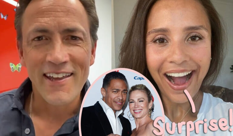Amy Robach & TJ Holmes’ Exes Andrew Shue & Marilee Fiebig Are Dating!!!
