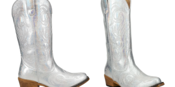 Enter Your Space Cowgirl Era With Holographic Cowboy Boots