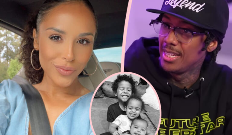 Fans Notice Nick Cannon Is NOT Included In Baby Momma Brittany Bell’s Family Christmas Card!