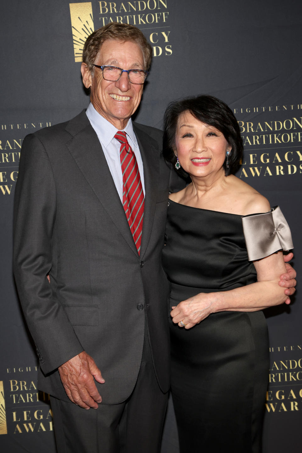Maury Povich will be presented with his award by his wife, journalist Connie Chung. He credits her with his success.