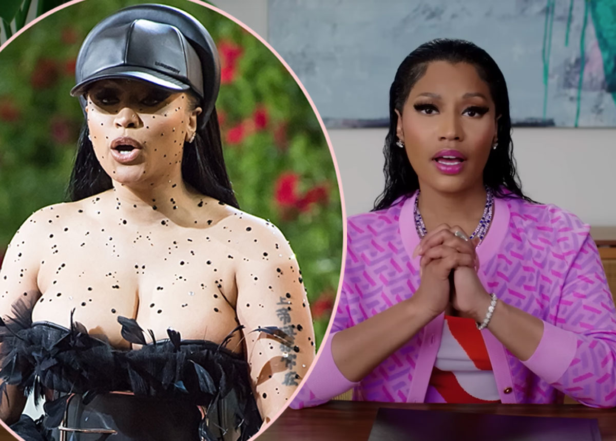 Nicki Minaj Reveals 2022 Met Gala Outfit 'Cemented' That She 'Had To Get A Breast Reduction'