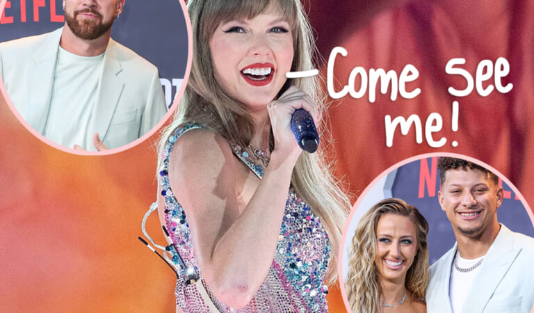 Travis Kelce WILL Go Overseas To See Taylor Swift Perform – And He’s Bringing Company!