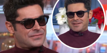Zac Efron Concerns Fans After Wearing Sunglasses On Today Show -- Here's Why