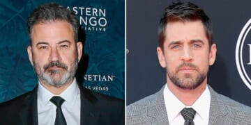 Jimmy Kimmel Calls Out 'Ignorant' Aaron Rodgers for Epstein Comments