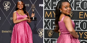 Quinta Brunson's Stylist Explained Why Her Dress At The Emmys Was So Wrinkled