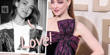Amanda Seyfried Skipped The Emmys -- But Did Glam Up In A Gown Designed By Her 6-Year-Old Daughter!