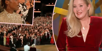Christina Applegate Gets Standing Ovation At Emmys