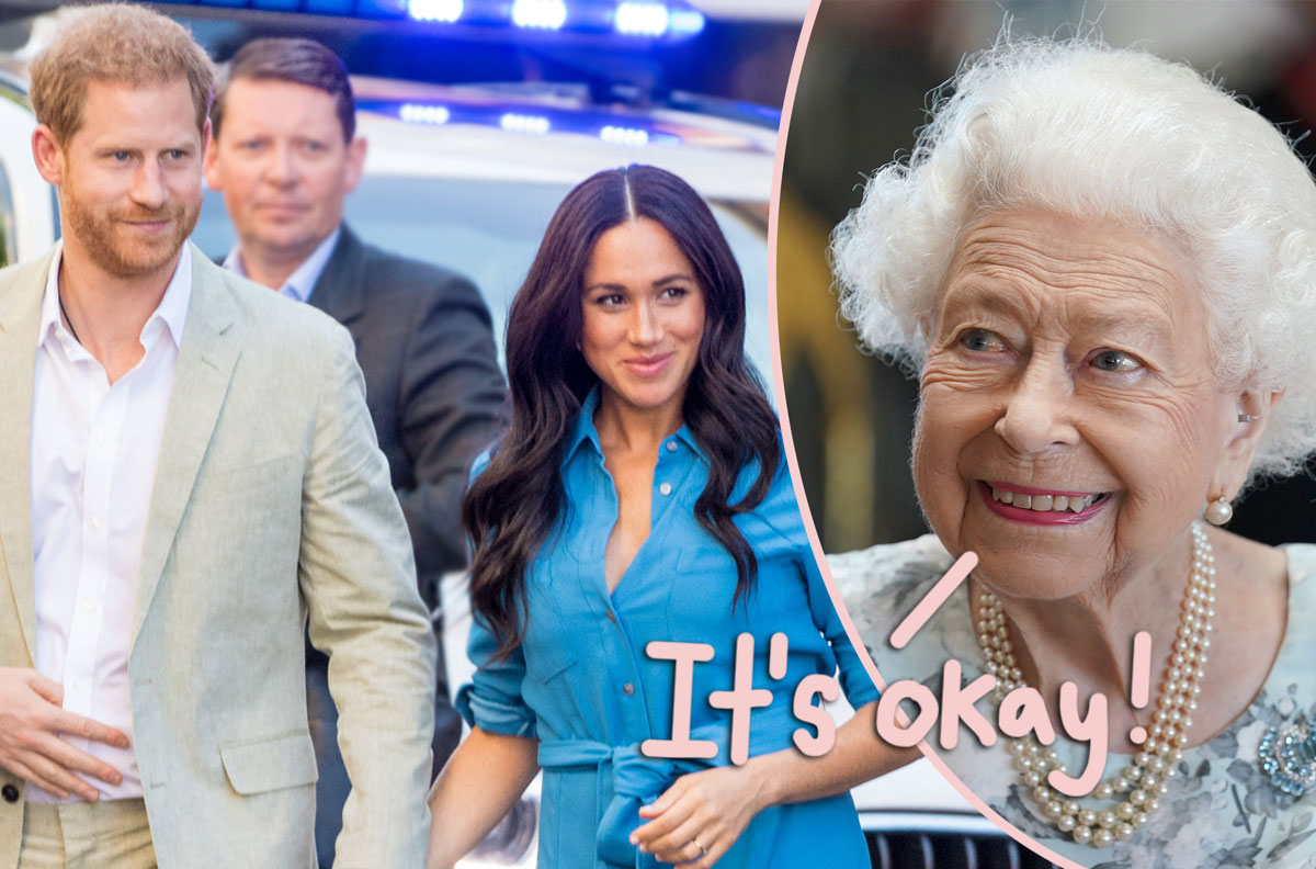 Prince Harry & Meghan Markle ‘100 Percent’ Had Queen Elizabeth’s Permission For Lilibet’s Name!