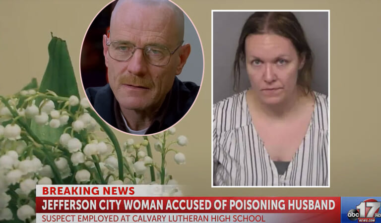 High School Teacher Allegedly CAUGHT ON CAMERA Poisoning Husband’s Smoothie With Breaking Bad Plant!