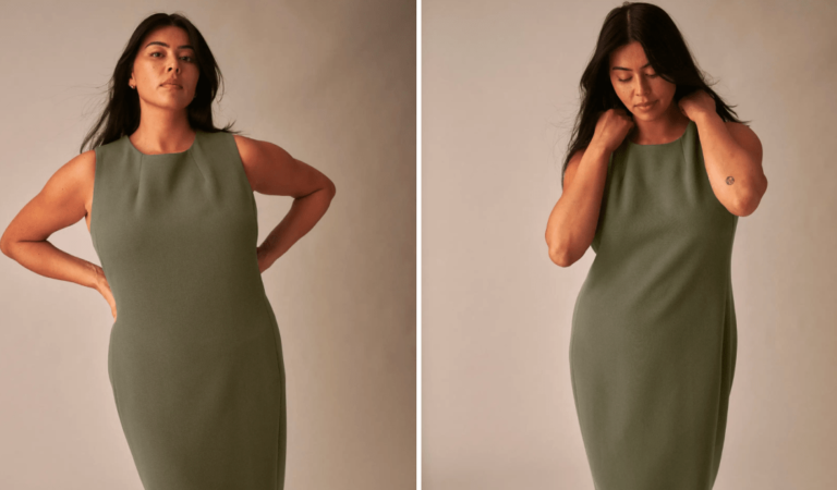 You’ll Want To Wear This Versatile Crepe Dress Anywhere
