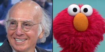 Larry David Apologizes After Attacking Elmo on Live TV