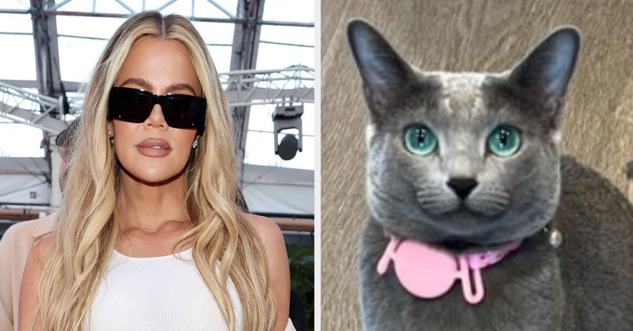 Khloé Kardashian Has Been Accused Of Facetuning Her Cat In A New Photo. And Yes, You Did Read That Correctly.