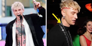 Machine Gun Kelly Unveiled A Seriously Drastic Blackout Tattoo That Has To Be Seen