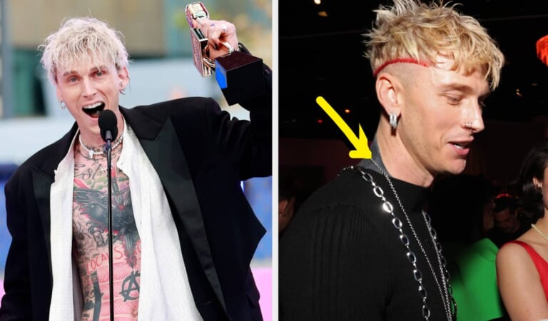 Machine Gun Kelly Unveiled A Seriously Drastic Blackout Tattoo That Has To Be Seen