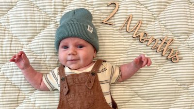 Rome is 2 Months! See DWTS’ Jenna and Val’s Sweetest Snaps of Their Son