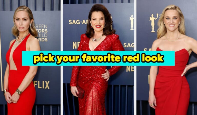 You Can Only Pick One 2024 SAG Awards Look For Every Color Of The Rainbow, And Sorry, But It's Suuuuper Hard