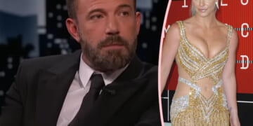 Ben Affleck Dodges Question About Britney Spears’ Claim They Made Out Once!