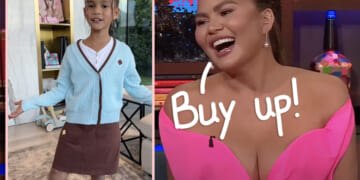 Chrissy Teigen Shares Heartwarming Video Of Daughter Luna Promoting Girl Scout Cookie Season! LOOK!
