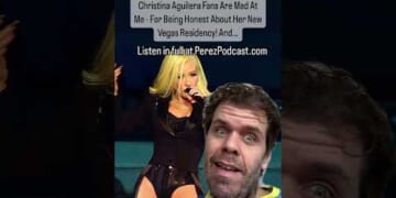 Christina Aguilera Fans Are Mad At Me - For Being Honest About Her New Las Vegas Residency! And… | Perez Hilton