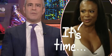Kandi Burruss Abruptly Announces She's Quitting RHOA After 14 Seasons -- Causing Andy Cohen To Cry!