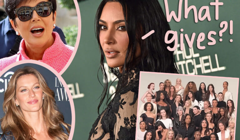 Kardashians & Gisele Bündchen SNUBBED From British Vogue Editor’s Final Cover??