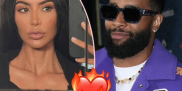 Kim Kardashian & Odell Beckham Jr. Romance Continues To 'Heat Up'! She Likes Him Because...
