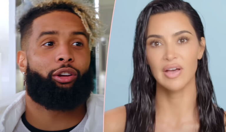 Kim Kardashian’s BF Odell Beckham Jr Spotted Partying At Las Vegas Strip Club Before Their Date!