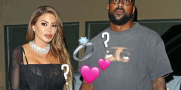 Larsa Pippen & Marcus Jordan Spotted ON VALENTINES DATE After Breakup! And She's Wearing A Diamond Ring!