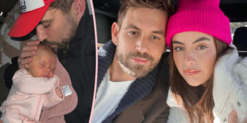 Nick Viall & Natalie Joy Share 'Extremely Painful' Details Of Daughter's Birth