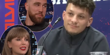 Patrick Mahomes Is ‘Happy’ To Be ‘A Little Bit A Part’ Of Travis Kelce & Taylor Swift’s Relationship!