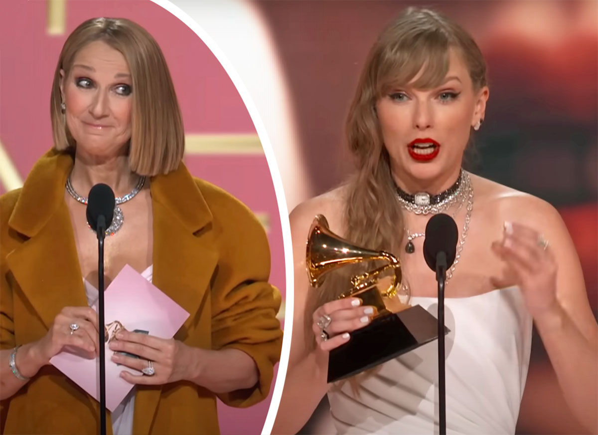 Taylor Swift Upset Celine Dion Fans & Grammys Viewers -- Here's Why!