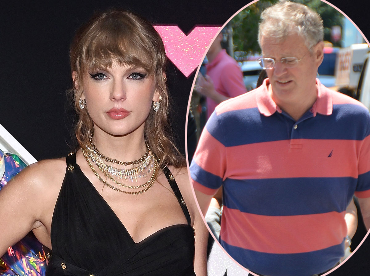 Taylor Swift and her dad Scott 