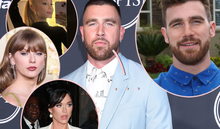 Travis Kelce Played FMK With Taylor Swift, Katy Perry, & Ariana Grande Years Ago! And…