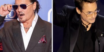 People Are Cringing After Johnny Depp Shared A Totally Edited Picture Of Himself And Robert Downey Jr. That He Actually Wasn’t In At All