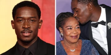 Fans Are Praising Damson Idris's Cute And Wholesome Relationship With His Mom After She Joined Him At The 2024 NAACP Image Awards