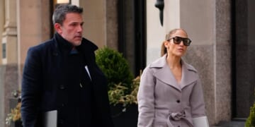 Jennifer Lopez, Ben Affleck Look Cozy in NYC During Spring Break Trip