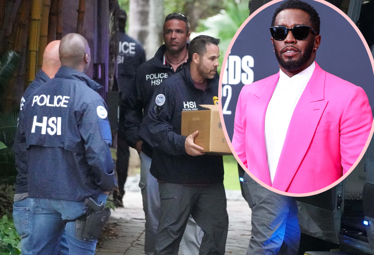 Diddy Is Out Following Home Raids -- And Looking Completely Unbothered!